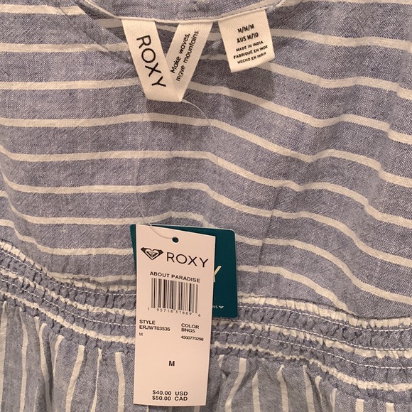 *NWT* Roxy Crop Top - Picture 3 of 5